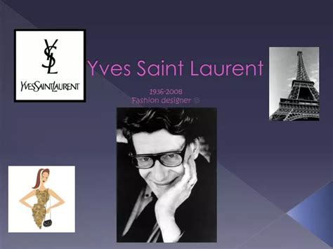 (PPT) Yves Saint Laurent .